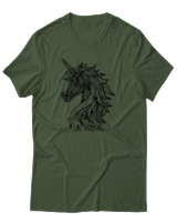T-Shirt Αντρικό - Be Magical - Color Thumbnail Κυπαρισσί