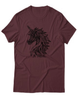 T-Shirt Αντρικό - Be Magical - Color Thumbnail Μπορντό