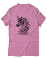 T-Shirt Αντρικό - Be Magical - Color Thumbnail Ροζ