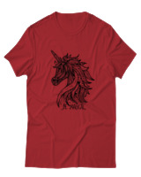 T-Shirt  Γυναικείο - Be Magical - Color Thumbnail Κόκκινο