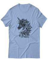 T-Shirt  Γυναικείο - Be Magical - Color Thumbnail Γαλάζιο