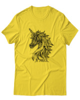 T-Shirt  Γυναικείο - Be Magical - Color Thumbnail Κίτρινο Χρυσό