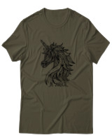 T-Shirt  Γυναικείο - Be Magical - Color Thumbnail Χακί