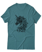 T-Shirt  Γυναικείο - Be Magical - Color Thumbnail Μπλέ Πράσινο