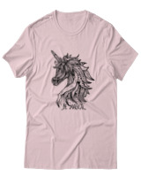T-Shirt  Γυναικείο - Be Magical - Color Thumbnail Απαλό Ροζ