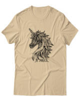 T-Shirt  Γυναικείο - Be Magical - Color Thumbnail Μπέζ