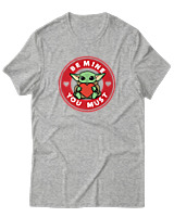 T-Shirt Αντρικό - Be Mine - Color Thumbnail Γκρι Μελανζέ