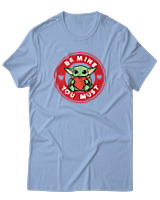T-Shirt Αντρικό - Be Mine - Color Thumbnail Γαλάζιο