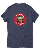 T-Shirt Αντρικό - Be Mine - Color Thumbnail Μπλε Γκρι