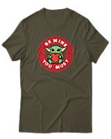 T-Shirt Αντρικό - Be Mine - Color Thumbnail Χακί