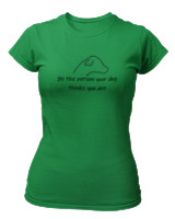 T-Shirt Στενή Γραμμή - Be The Person - Color Thumbnail Πράσινο