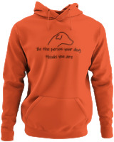 Φούτερ με κουκούλα - Be The Person - Color Thumbnail Orange