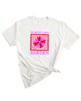 T-Shirt Woman Fashion Γυναικείο - Be Your Own Garden - Color Thumbnail WHITE