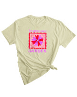 T-Shirt Woman Fashion Γυναικείο - Be Your Own Garden - Color Thumbnail SAGE GREEN
