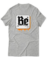 T-Shirt Αντρικό - Be Yourself - Color Thumbnail Γκρι Μελανζέ