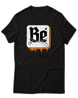 T-Shirt Αντρικό - Be Yourself - Color Thumbnail Μαύρο
