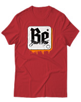 T-Shirt Αντρικό - Be Yourself - Color Thumbnail Κόκκινο