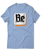 T-Shirt Αντρικό - Be Yourself - Color Thumbnail Γαλάζιο