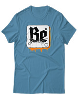 T-Shirt Αντρικό - Be Yourself - Color Thumbnail Τιρκουάζ