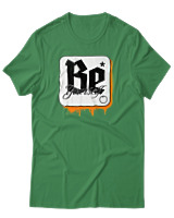T-Shirt Αντρικό - Be Yourself - Color Thumbnail Πράσινο