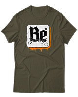 T-Shirt Αντρικό - Be Yourself - Color Thumbnail Χακί