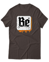 T-Shirt Αντρικό - Be Yourself - Color Thumbnail Καφέ