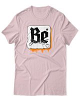 T-Shirt Αντρικό - Be Yourself - Color Thumbnail Απαλό Ροζ