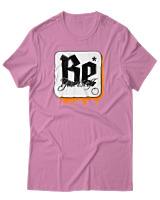 T-Shirt Αντρικό - Be Yourself - Color Thumbnail Ροζ