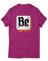 T-Shirt Αντρικό - Be Yourself - Color Thumbnail Φουξια