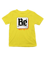 T-Shirt  Παιδικό - Be Yourself - Color Thumbnail Κίτρινο