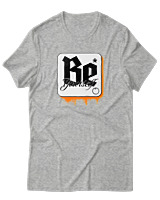 T-Shirt  Γυναικείο - Be Yourself - Color Thumbnail Γκρί Μελανζέ