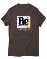 T-Shirt  Γυναικείο - Be Yourself - Color Thumbnail Καφέ