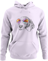 Φούτερ με κουκούλα - Beagle Sunglasses - Color Thumbnail Lilac