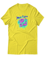 T-Shirt Αντρικό - Bear King - Color Thumbnail Κίτρινο