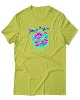 T-Shirt Αντρικό - Bear King - Color Thumbnail Λαχανί