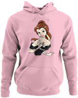 Φούτερ με κουκούλα - Beauty Turns Beast - Color Thumbnail Pink