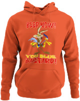 Φούτερ με κουκούλα - Beep Now - Color Thumbnail Orange