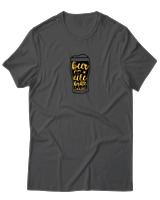 T-Shirt Αντρικό - Beer Celebrate - Color Thumbnail Ανθρακί