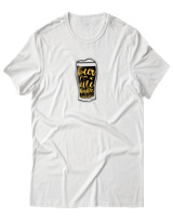 T-Shirt Αντρικό - Beer Celebrate - Color Thumbnail Άσπρο