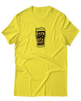 T-Shirt Αντρικό - Beer Celebrate - Color Thumbnail Κίτρινο