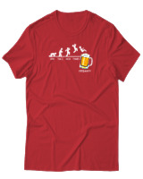 T-Shirt Αντρικό - Beer Week - Color Thumbnail Κόκκινο