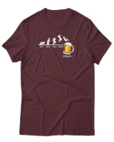 T-Shirt Αντρικό - Beer Week - Color Thumbnail Μπορντό
