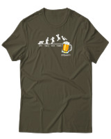 T-Shirt Αντρικό - Beer Week - Color Thumbnail Χακί