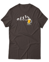 T-Shirt Αντρικό - Beer Week - Color Thumbnail Καφέ