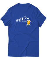 T-Shirt  Γυναικείο - Beer Week - Color Thumbnail Μπλέ Ρουά