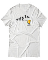 T-Shirt Αντρικό - Beer Week - Color Thumbnail Άσπρο