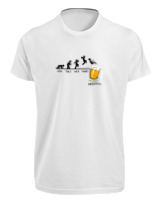 T-Shirt Fit Αντρικό - Beer Week - Color Thumbnail 'Ασπρο