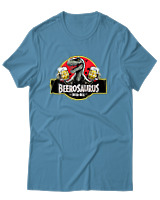 T-Shirt Αντρικό - Beerosaurus - Color Thumbnail Τιρκουάζ
