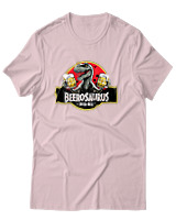 T-Shirt Αντρικό - Beerosaurus - Color Thumbnail Απαλό Ροζ