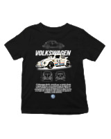 T-Shirt  Παιδικό - Beetle - Color Thumbnail Μαύρο